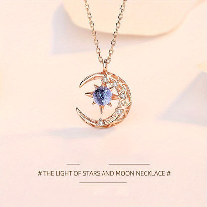 Dainty Moonstone Pendant Necklace