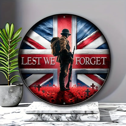 Remembrance Day Soldier Silhouette