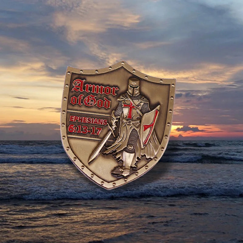 Full Armor of God EPH Military Prayer Emblem Shield