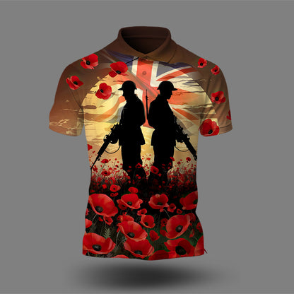 Promo - Soldiers Duo Poppy Field Remembrance Day