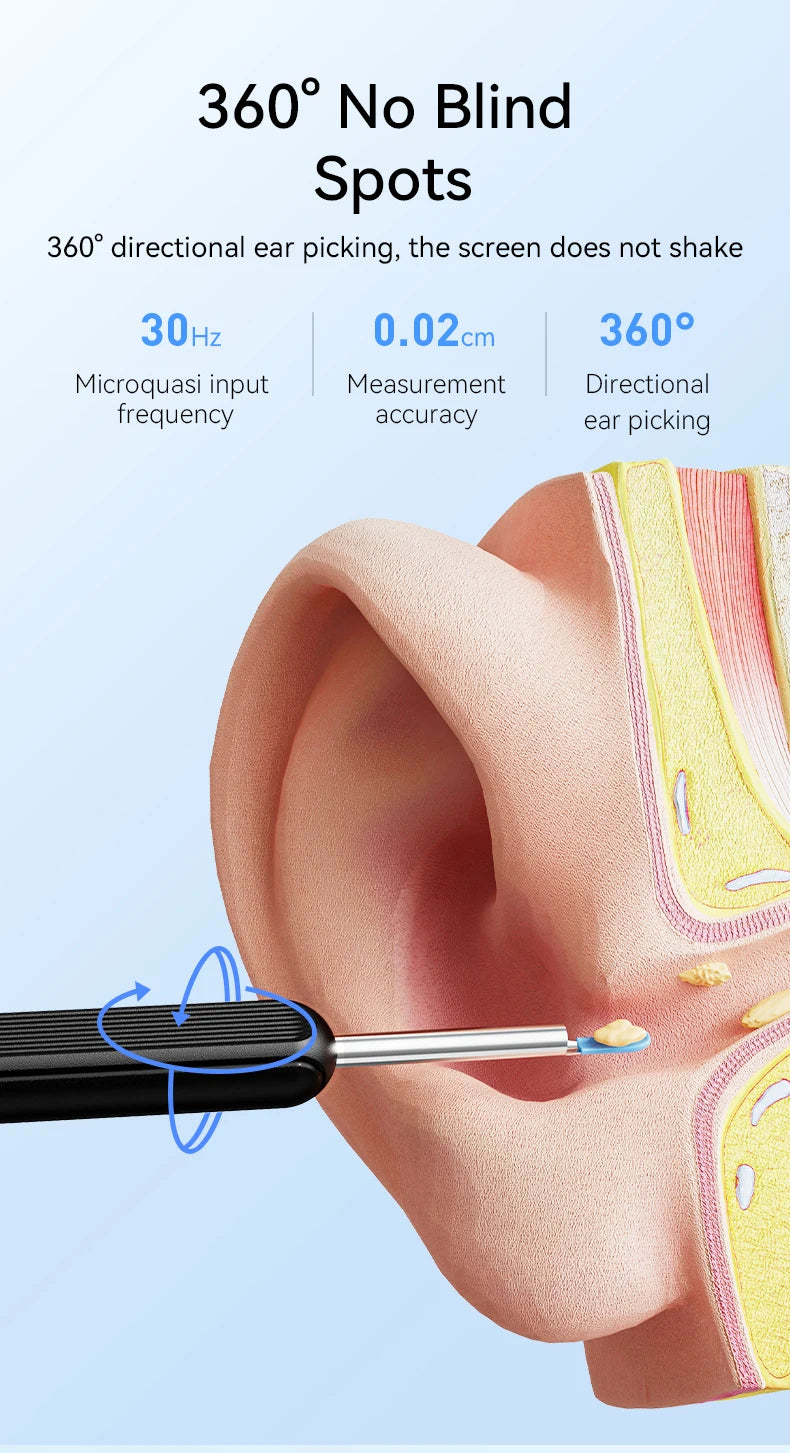 Wireless Ear Wax Cleaner with Camera