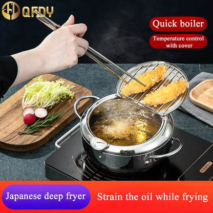 Japanese Deep Frying Pot