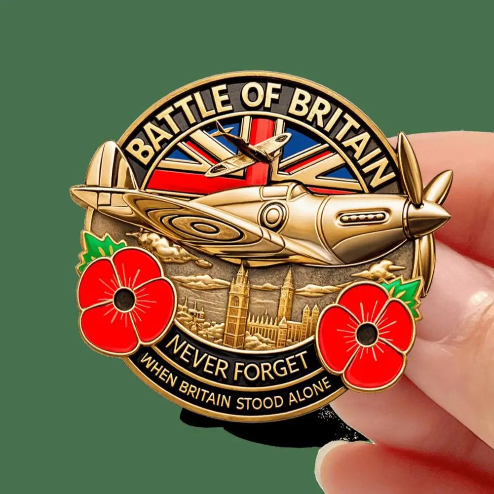 Battle of Britain Commemorative Pin Badge 1940-2024