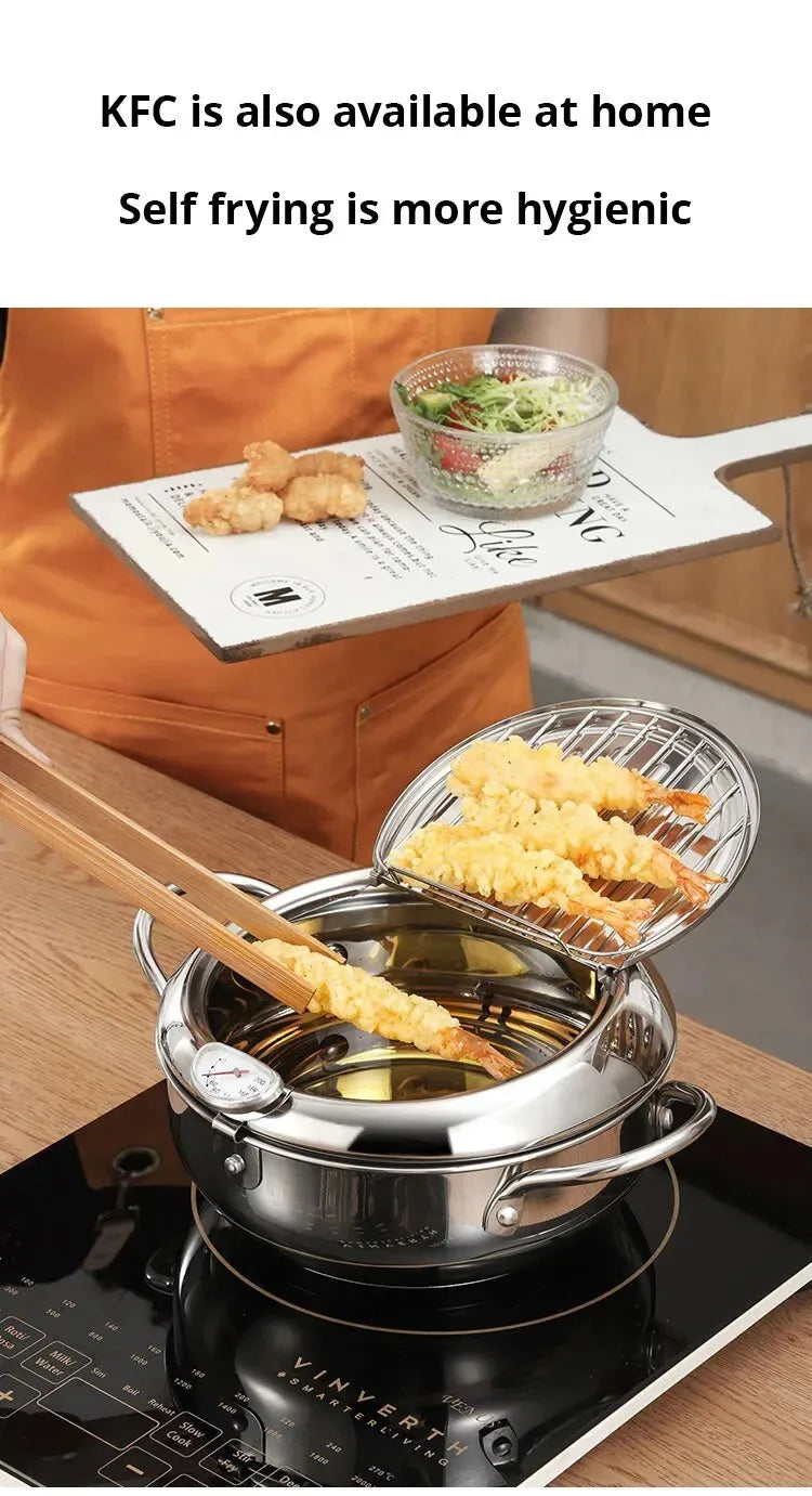 Japanese Deep Frying Pot