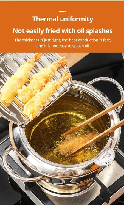 Japanese Deep Frying Pot