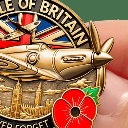 Battle of Britain Commemorative Pin Badge 1940-2024