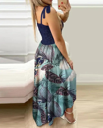 Strapless Halter Sleeveless Long Dress