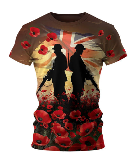 Promo - Soldiers Duo Poppy Field Remembrance Day