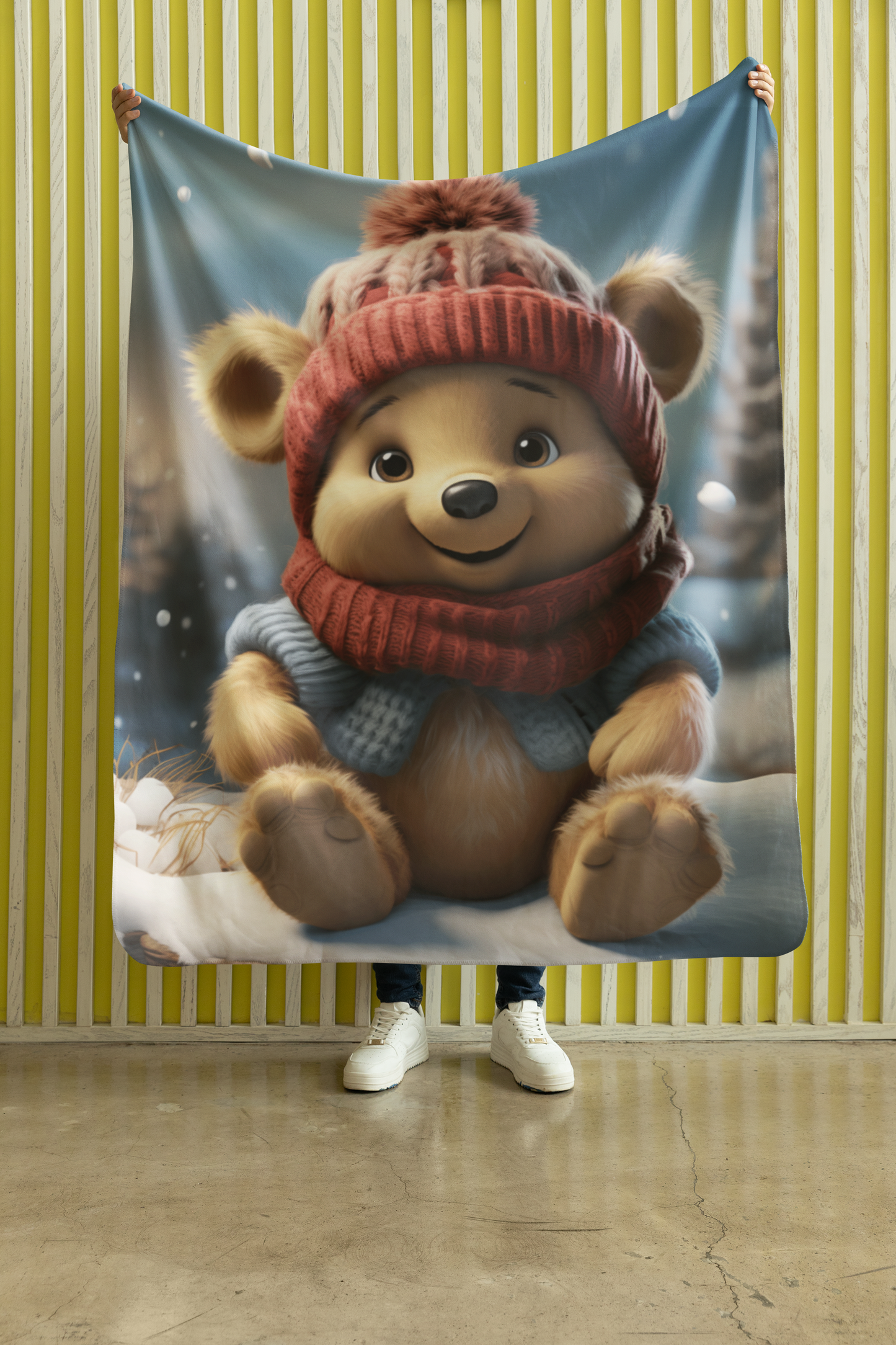 Teddy Bear Winter Season